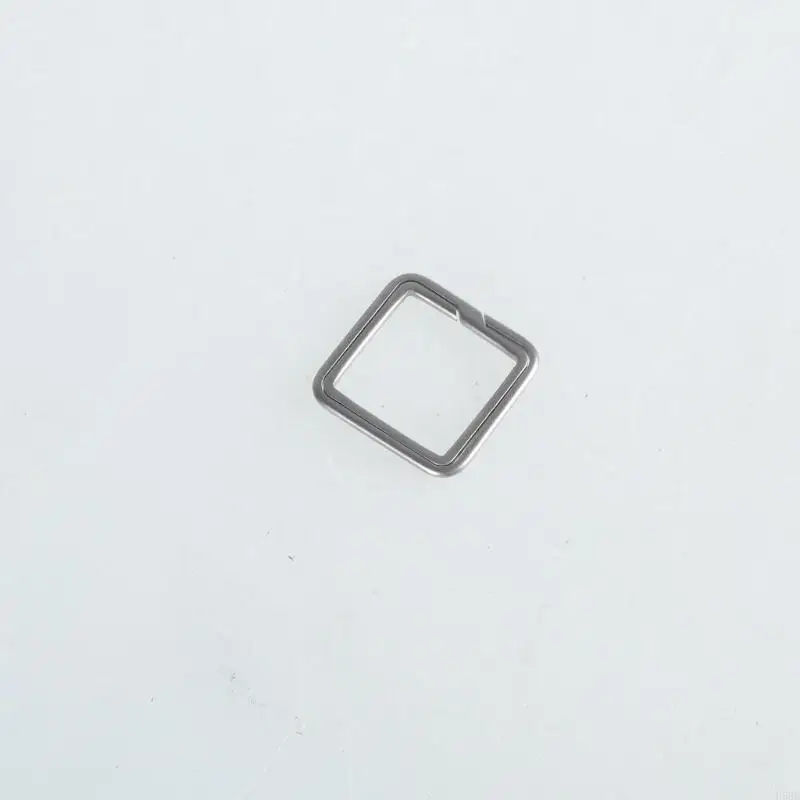 Titaniums KeyRings Side Pushing Keychains Rings Split Rings for Women Man 