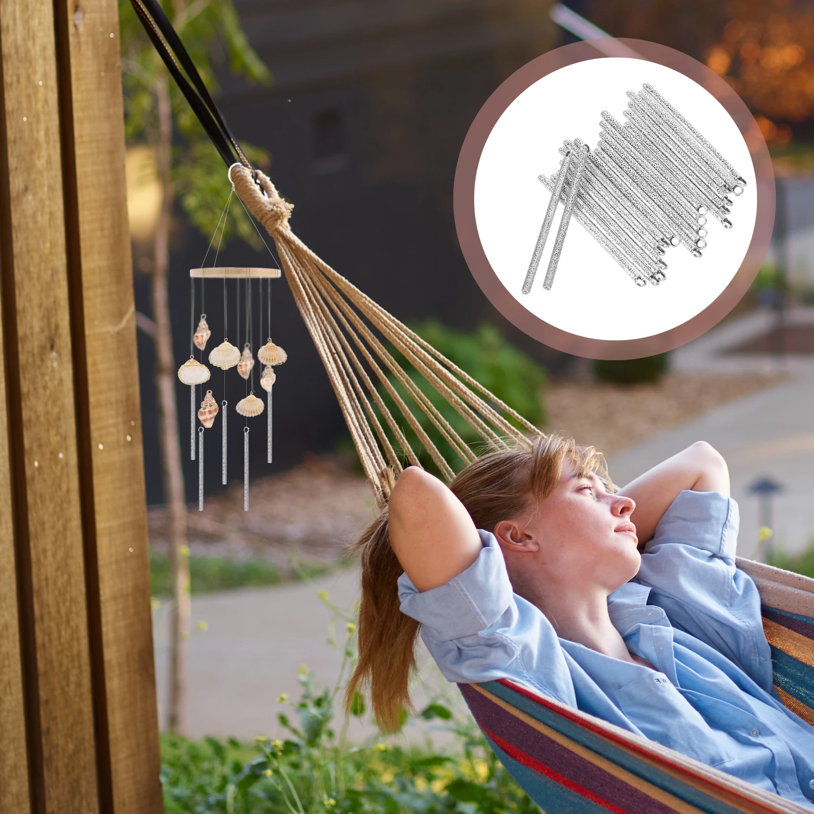 

20 Pcs Wind Chime Pendant Jewelry Bracelets Making Supplies Necklace Diy Projects