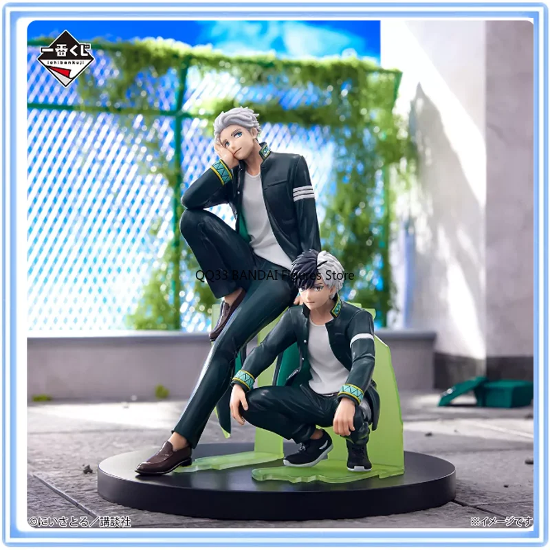 BANDAI Original Ichiban Kuji WIND BREAKER Haruka Sakura & Hajime Umemiya 5th Anniversary Character Action Model Collectible