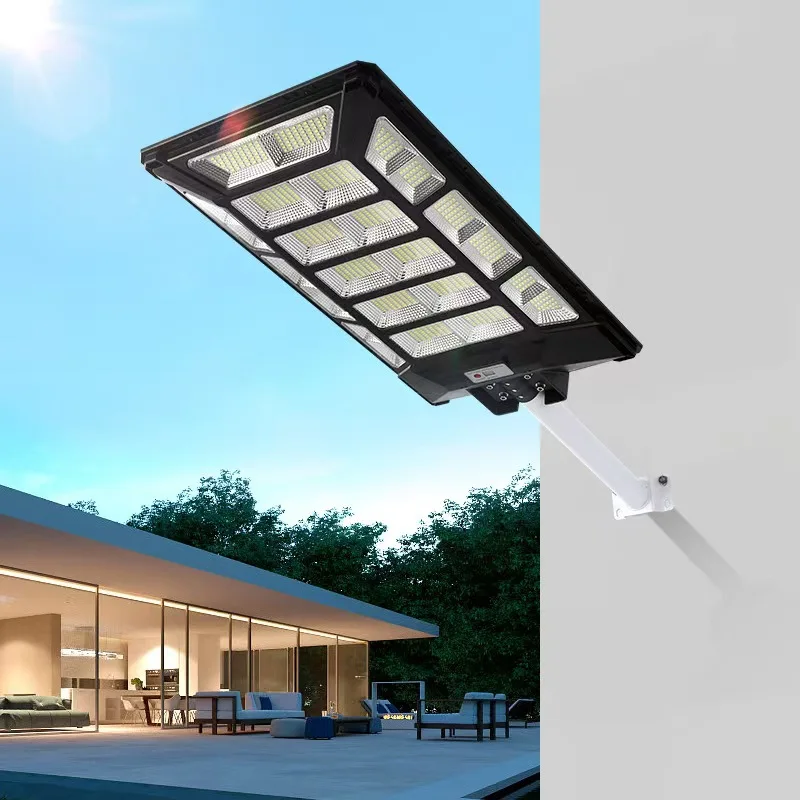 Solar Street Light, No More Electricity Bill – Auto Day/Night with Radar Induction for Outdoor
