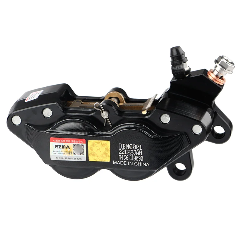 Universal 40mm Mount Pitch 4 Piston Motorcycle Brake Caliper For Honda Yamaha Kawasaki Suzuki KTM For Frando HF6/FR6/F101 Modify