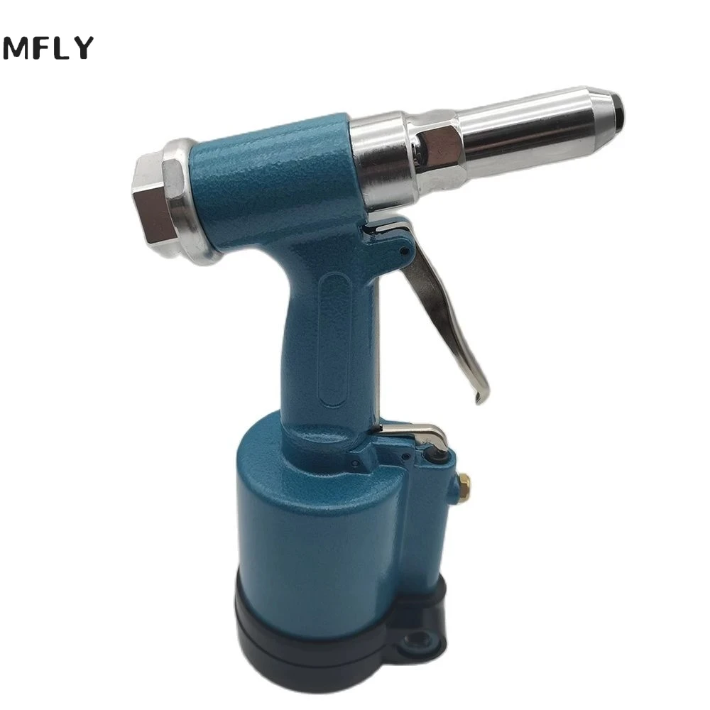 Pneumatic Blind Rivet Gun 2.4-5.0MM Heavy Duty Air Hydraulic Riveter-Professional Pop Pneumatic Riveting Gun Rivet Tool