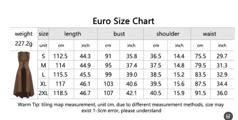 Mittelalterlicher Umhang für Damen, Cosplay-Kostüm, Ärmelloser Offener Umhang aus Polyester, Kriegerin-Kostüm für Halloween, Karneval, Party, Cosplay-Kleid 2026 – Detail 1