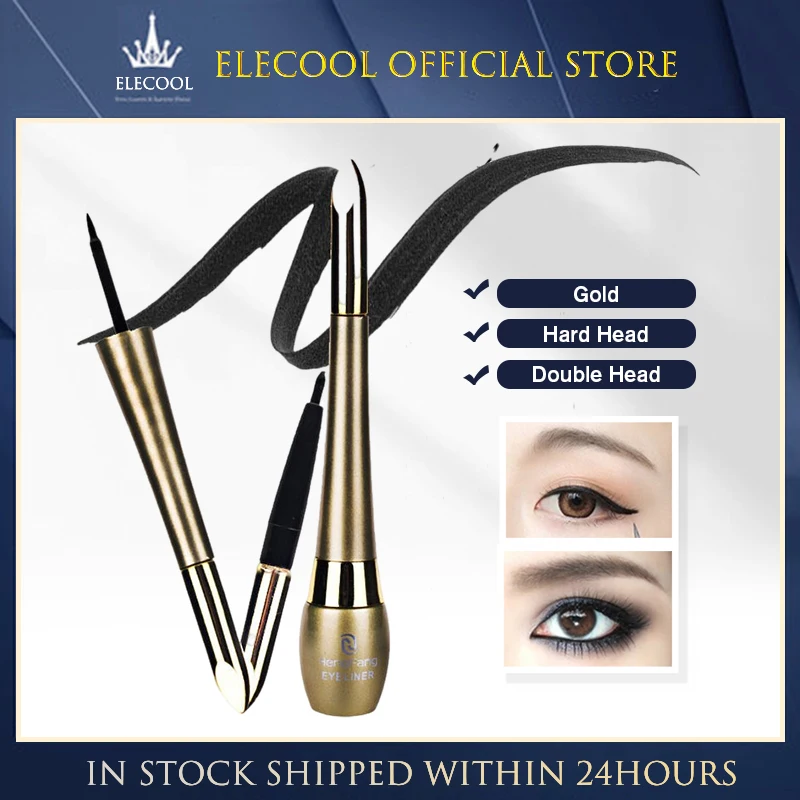 /3pcs neuer schwarzer flüssiger Eyeliner Stift langlebiger wasserdichter Eyeliner Bleistift einfach zu tragen Schönheits kosmetik Werkzeug Maquill aje