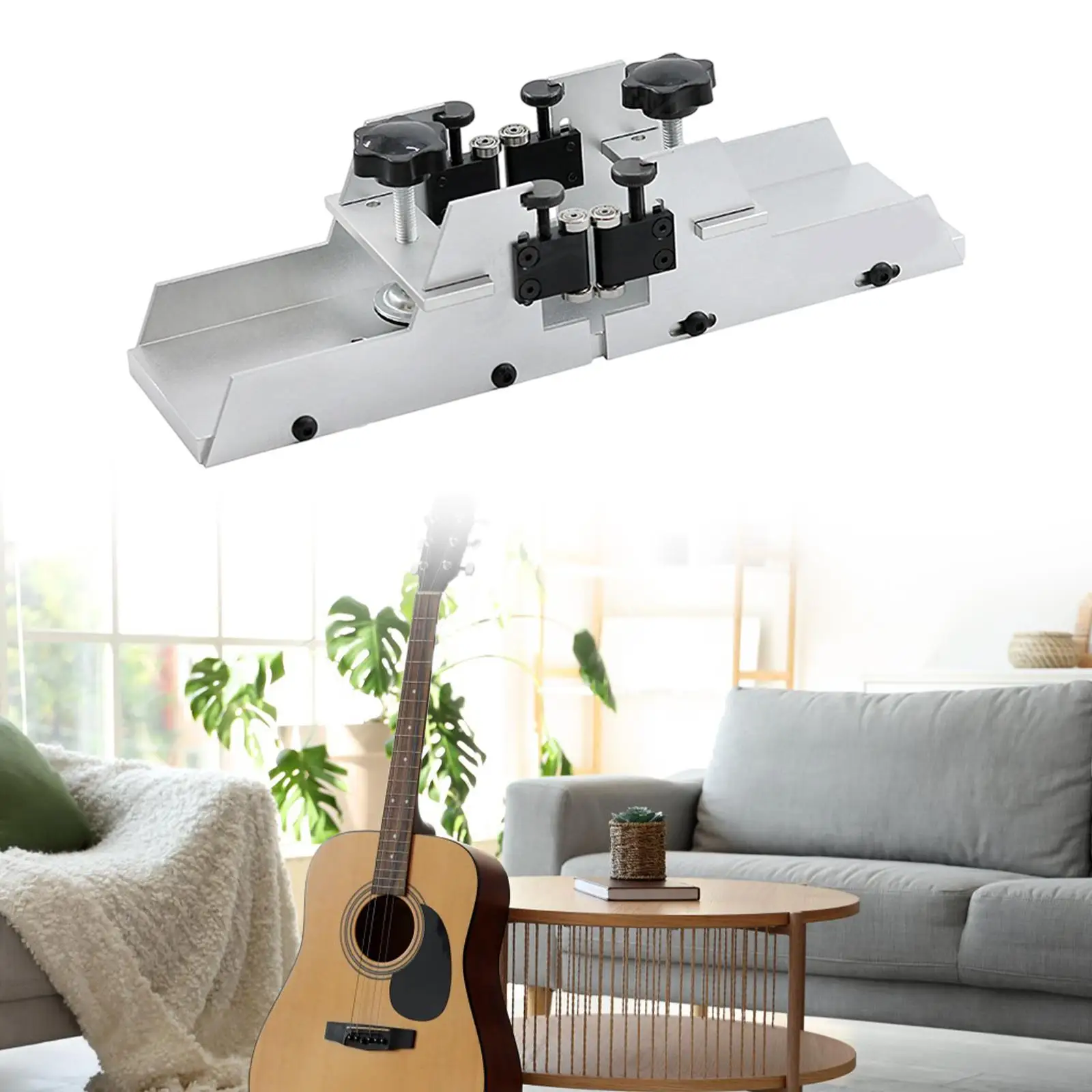 

Guitar Fret Slotting Miter Box Musical Instrument Part for Concert Practice