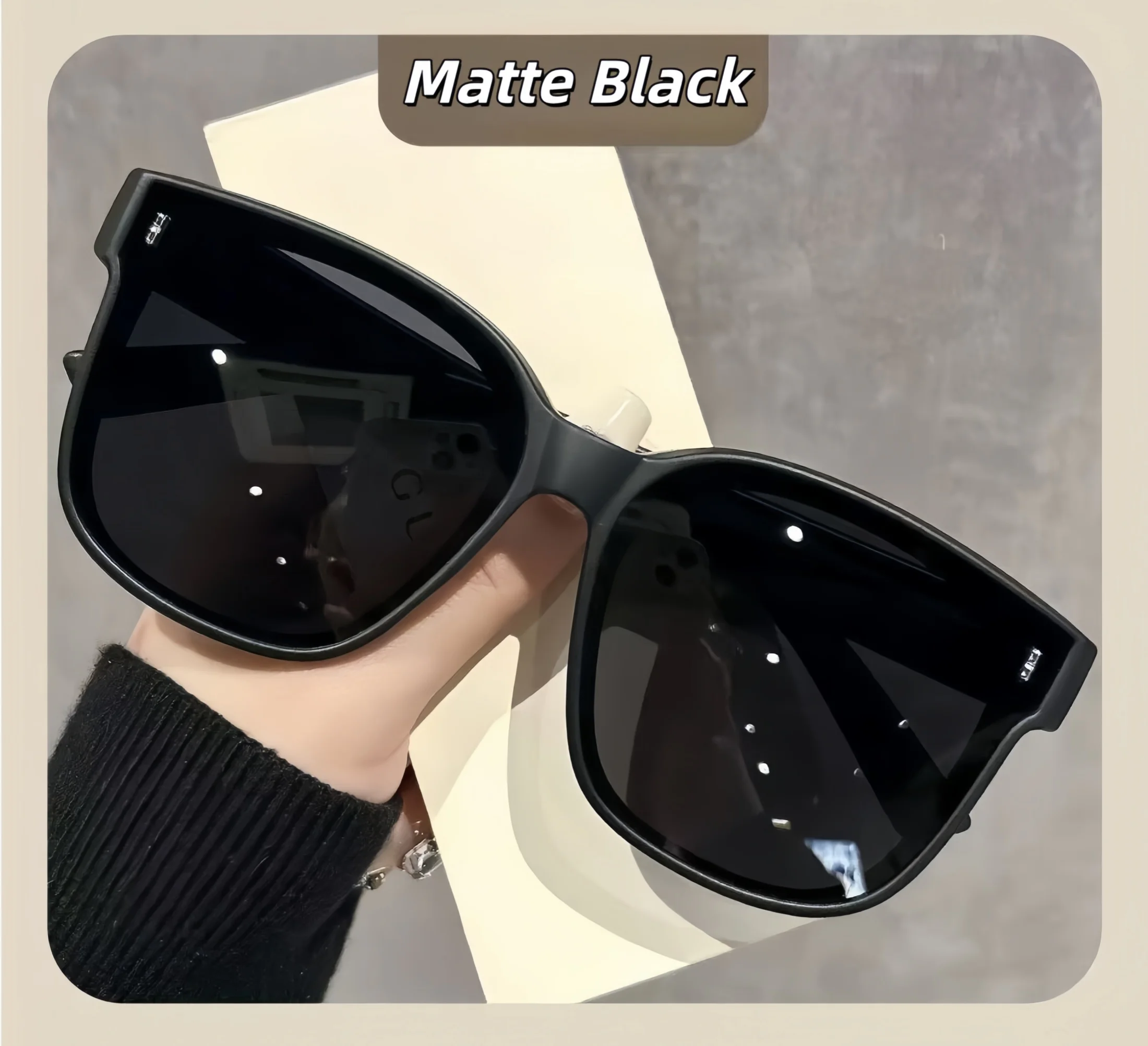 1 Par de Gafas de Sol que se Pueden Usar sobre Gafas Graduadas, Gafas de Sol Unisex, Protección UV para Conducir, Gafas de Sol Polarizadas