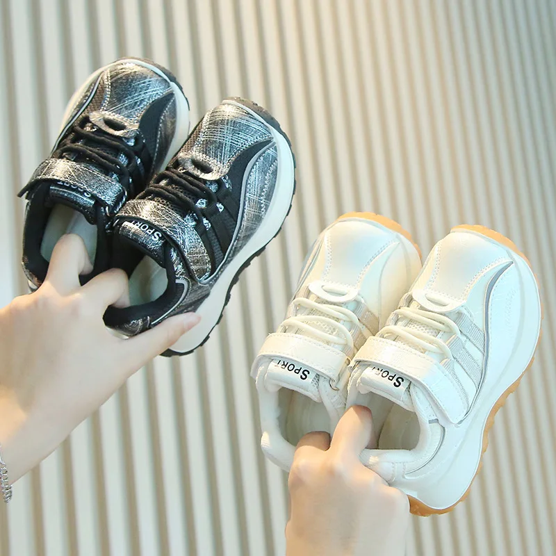 2026 Autumn Toddler Kid Breathable Solid Color Rubber Mesh Sneaker Children Casual Fashion Shoe Boy Girl Sports Walking Shoes