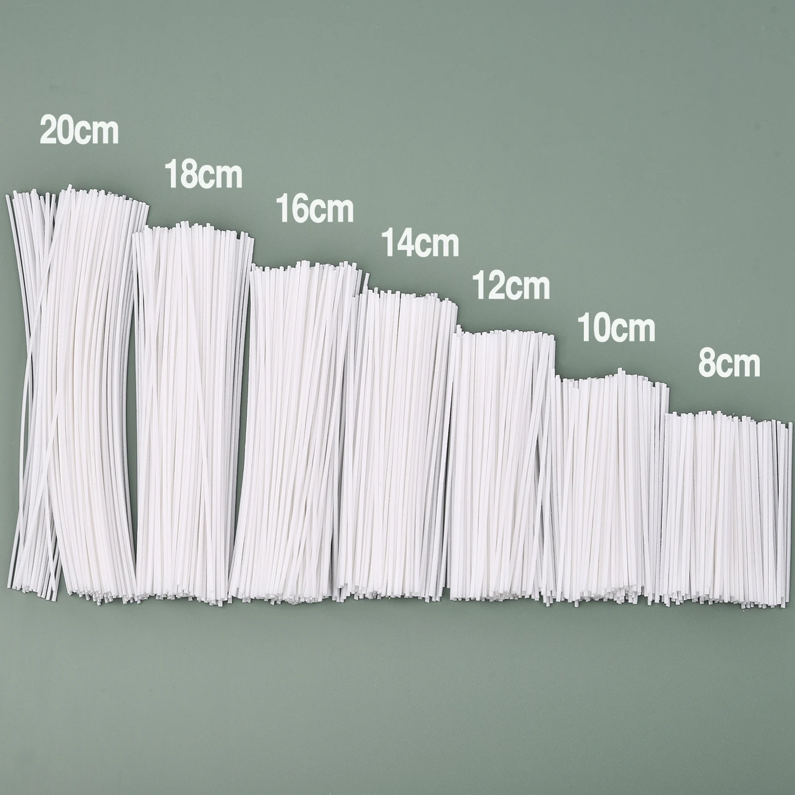 50/100 pçs conjunto de mechas de vela de núcleo de algodão encerado sem fumaça para diy núcleo de cera de soja tecido querosene lâmpada velas fazendo suprimentos