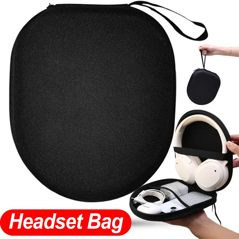 Headphone Case Hard Shell Cases Travel Carrying Case For JBL Tune 520BT 510BT 720BT 770NC Sony WH-CH 720N WH-CH520 Soundcore Q20