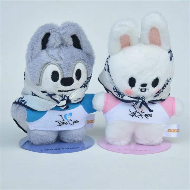 

new 10cm Stray Kids Plush Toy Cartoon Plush Animal Doll Skzoo Kawaii Companion Toy Room Decoration Children's Christmas Gift