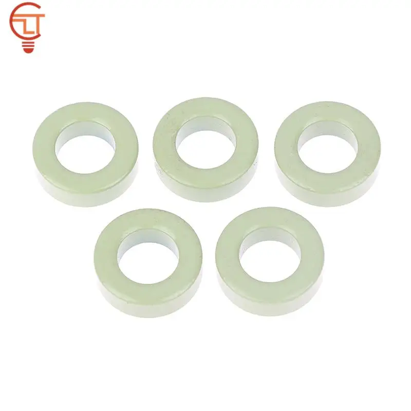 5pcs 75μo T94-52 Iron Ferrite Toroid Cores For Inductors Iron powder Core Blue Green Ring 24mm x 14mm x 8mm