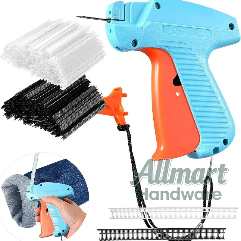 2001Pcs Clothing Tag Gun Kit Garment Price Label Gun Tag Gun Needles Hang Tag Pins Garment Labeling Tool Set