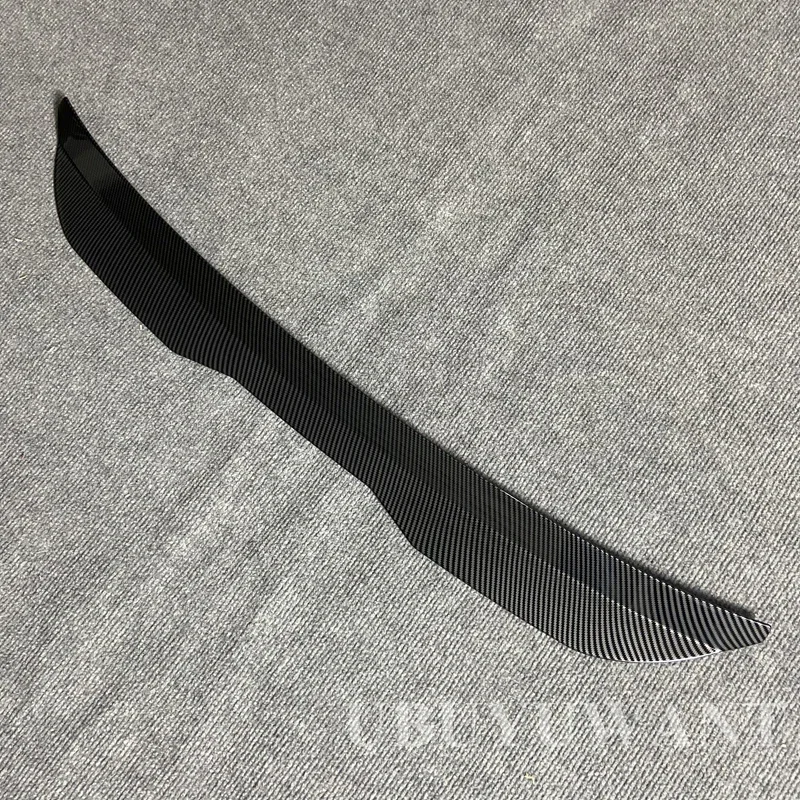 SPOILER EXTENSION FORD FOCUS MK2 ST ABS Plastic Gloss Black Roof Wing Rear Spoiler For Ford Focus MK2 MK2.5 ST225 Spoiler lip