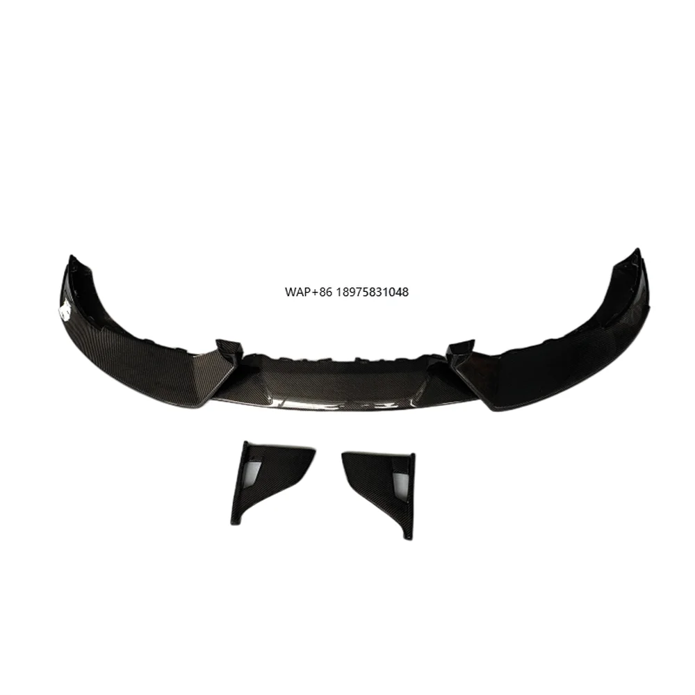 

High Quality Carbon Fiber M-Style Front Lip and Bumper Diffuser Body Kit for