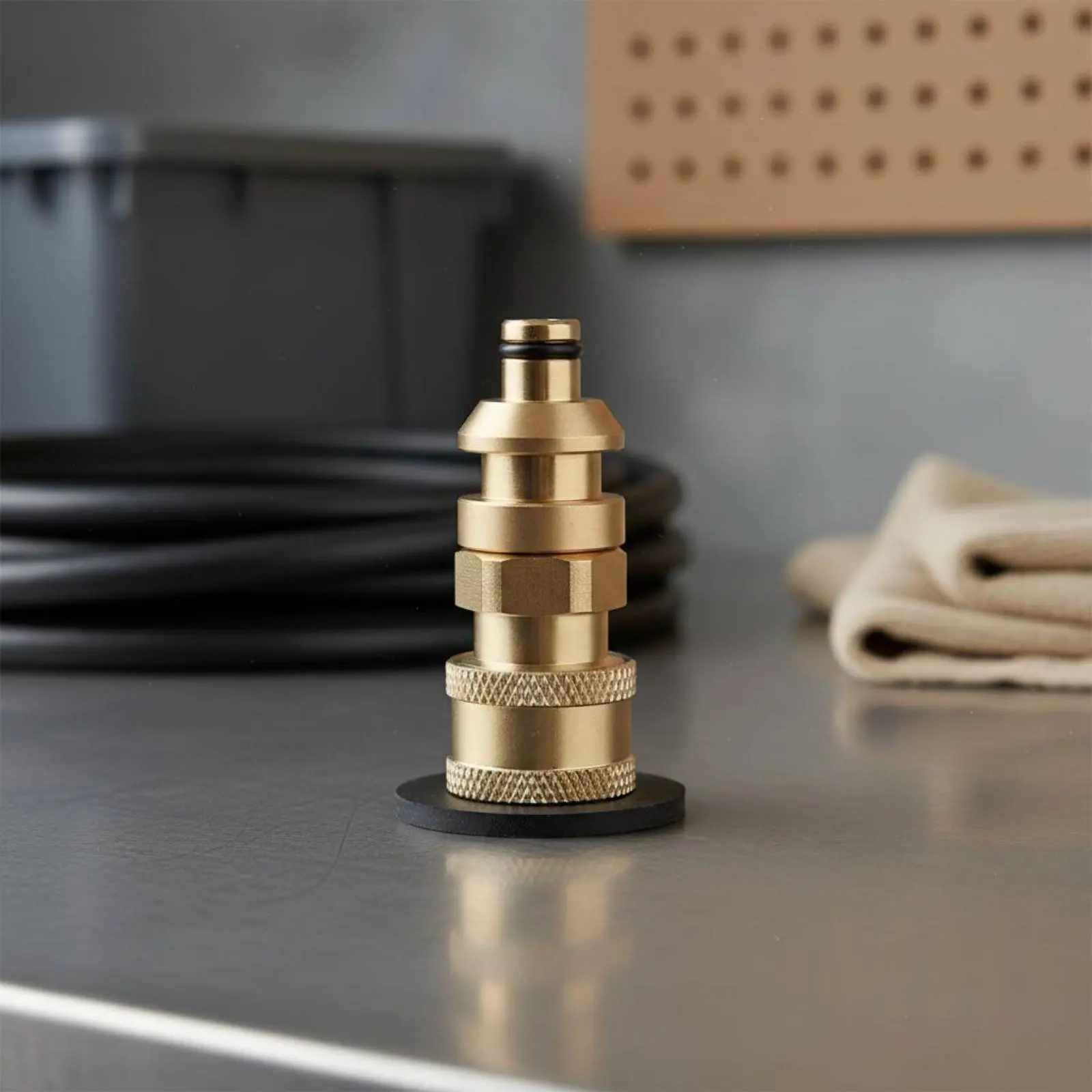 

Адаптер быстрого соединения 1/4 дюйма, сверхпрочный, латунный фитинг для шланга