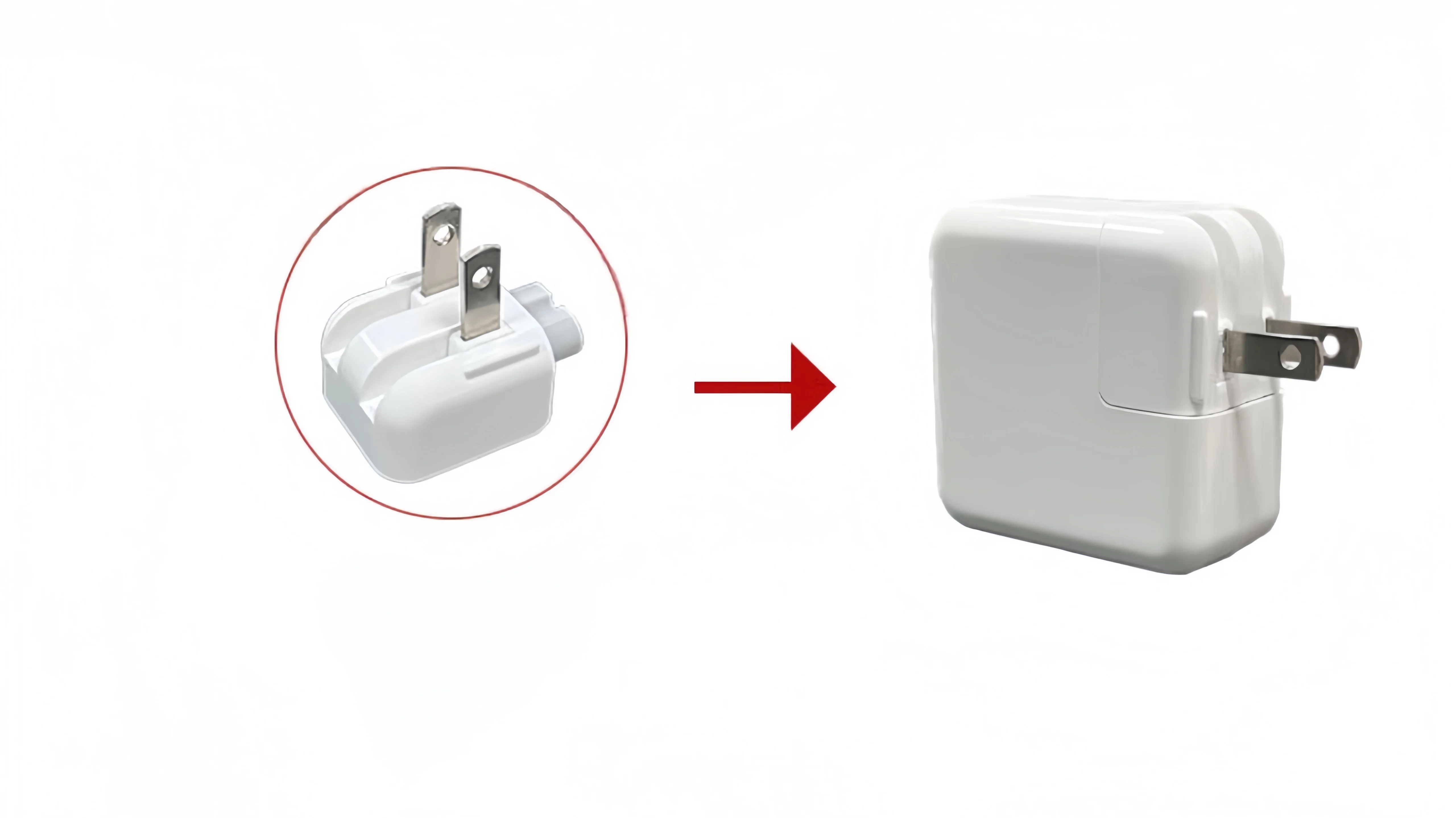 US Plug Converter Draagbare Muur Reislader Adapter voor Ipad Magsafe Macbook Laptop Charge Power Adapters Accessorie