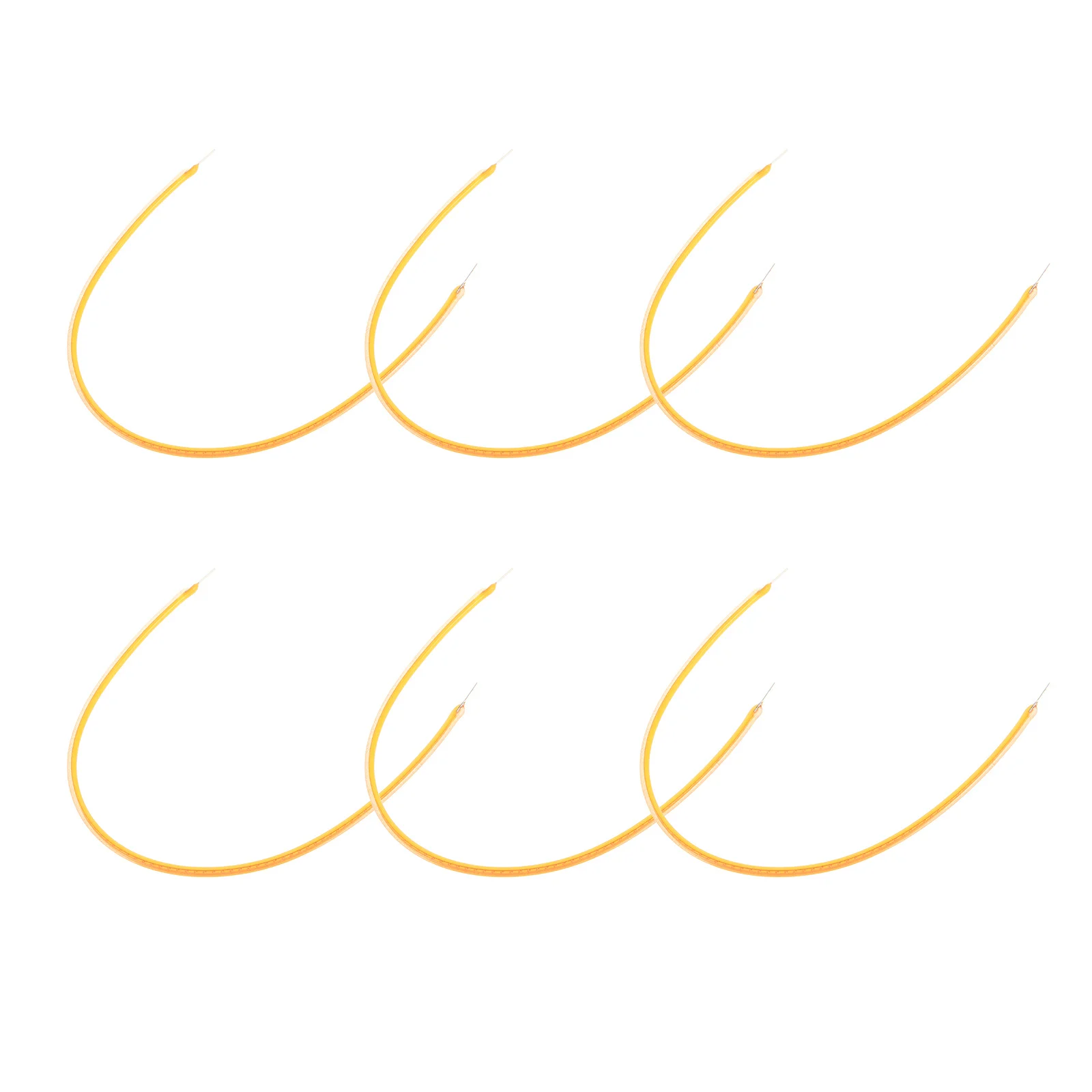 

6pcs Led Filament Parts Flexible Soft Bulb Supply For Bedroom Living Room Retro Lamp Accessories Diodes Light Strip