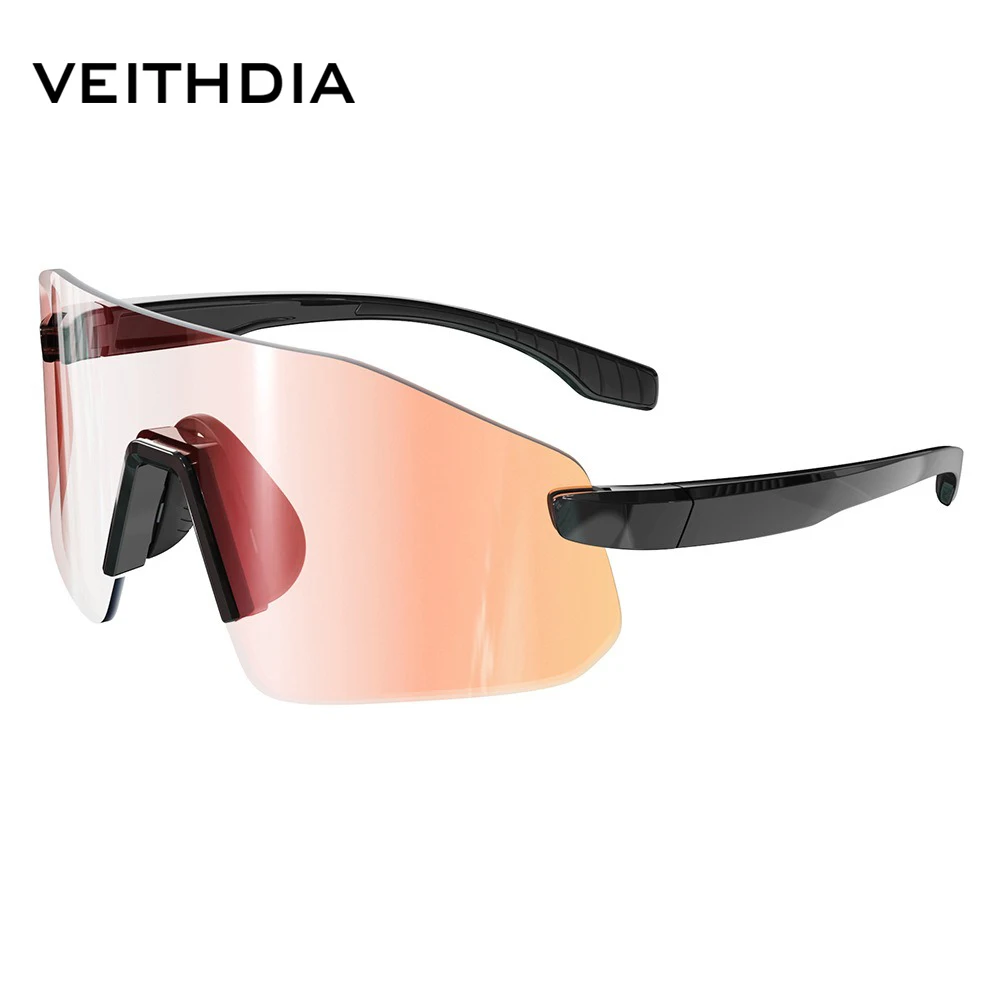 

YOOLENS TR90 Sunglasses Photochromic Cycling Sunglasses Impact Resistant Professional Sports Marathon Running Glasses YKC06-13A