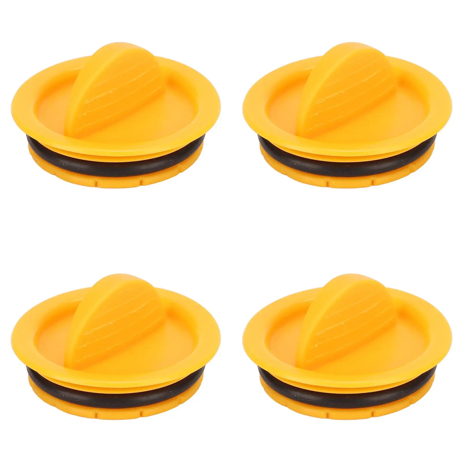 

4pcs Yellow Dental Valve Filter Covers - Strong Suction Replacement Caps for Dental Chairs