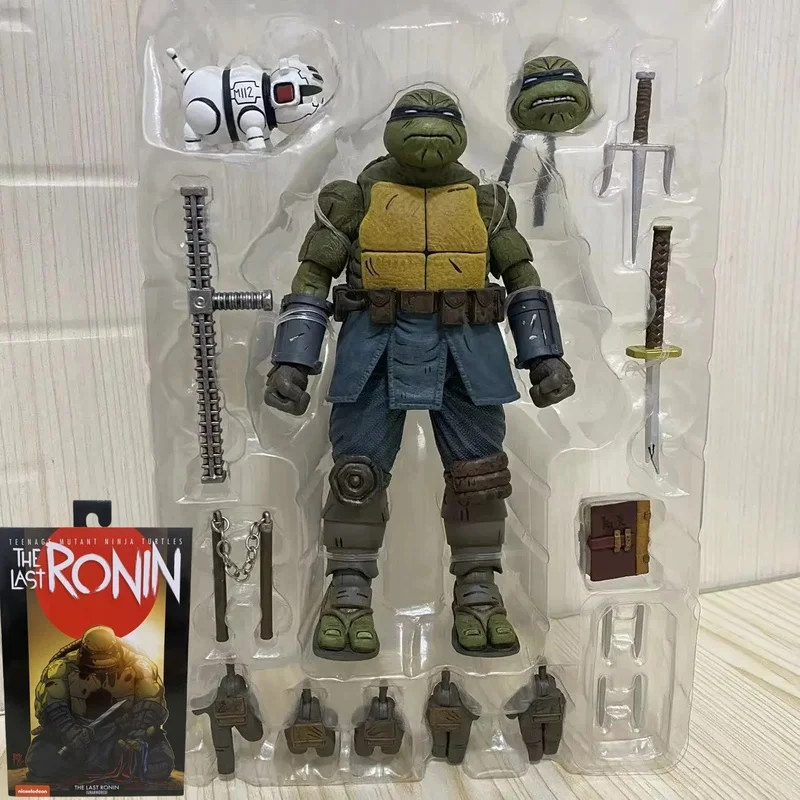 

Genuine Neca 54269 Ninja Turtle Final Ron Armorless 7-inch Action Figure Collection Model Toy Kid Gift