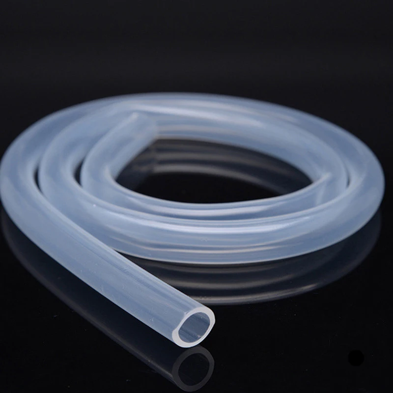 Food Grade Clear Transparent Silicone Tube Hose 2 4 6 8 10 12 16 20mm Flexible Nontoxic for Fish Tank Water Pump Water Dispenser