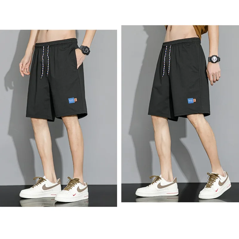 

Спортивные ветрозащитные дышащие шорты для комплексных тренировок на открытом воздухе, летние модные мягкие и удобные шорты длиной пять дюймов