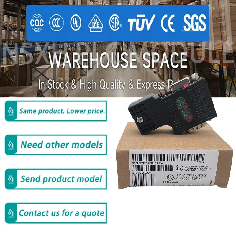

Новый оригинальный 6ES7972-0BB52-0XA0 6ES7 972-0BB52-0XA0 DP