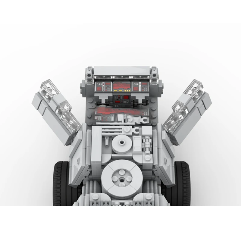 MOC-81539 espaço guerra dominador império batalha assalto transporte carro juggernaut 5 bloco de construção modelo montagem crianças brinquedo tijolo