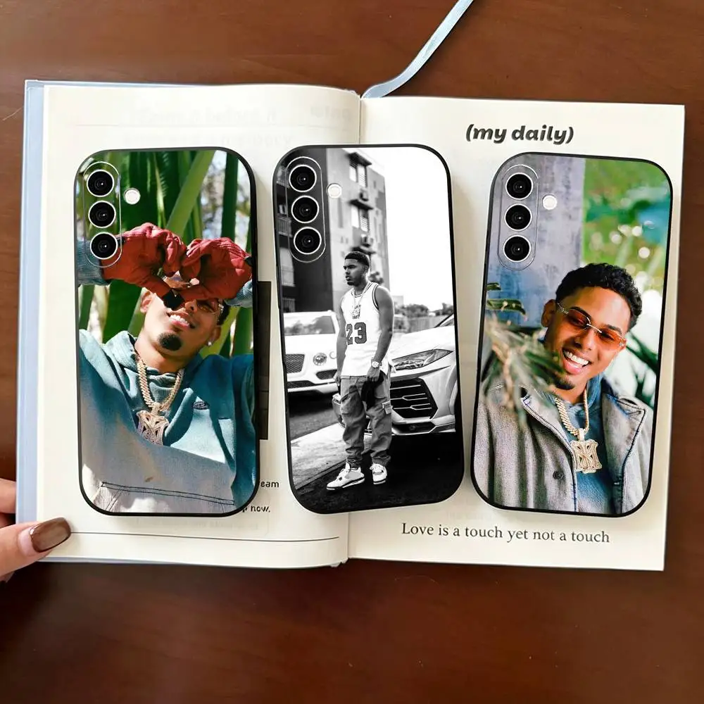 M-Myke TowerS Singer   Phone Case For Samsung Galaxy A73,A72,A71,A70,A53,A52,A51,Others Soft Black Cover