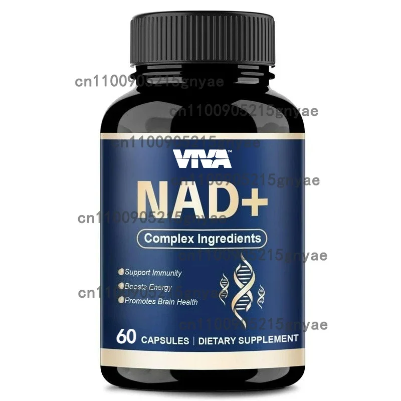 

NAD+дополнение 1000 мг Максимальное поглощение, 60 капсул