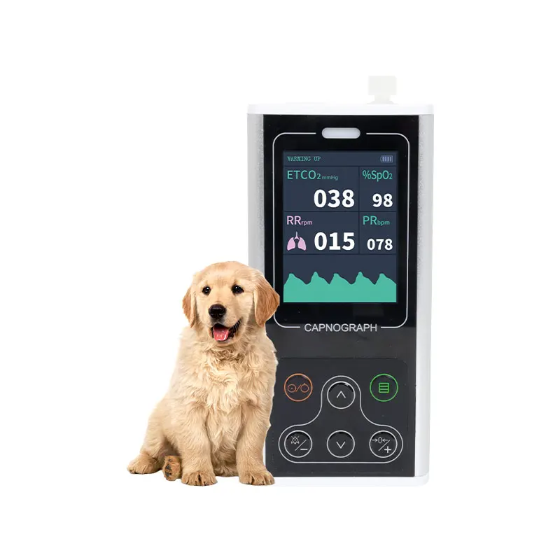 CONTEC CA10S-VET etco2 Patientenmonitor Kapnograph Veterinär-Kapnografo-Monitor