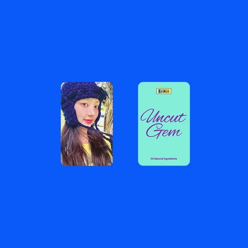 5pcs/set KIIIKIII New Girl Group Debut Special Song Card Collection HAUM KYA JIYU Postcard Girl Collection Card Gift Photo Card