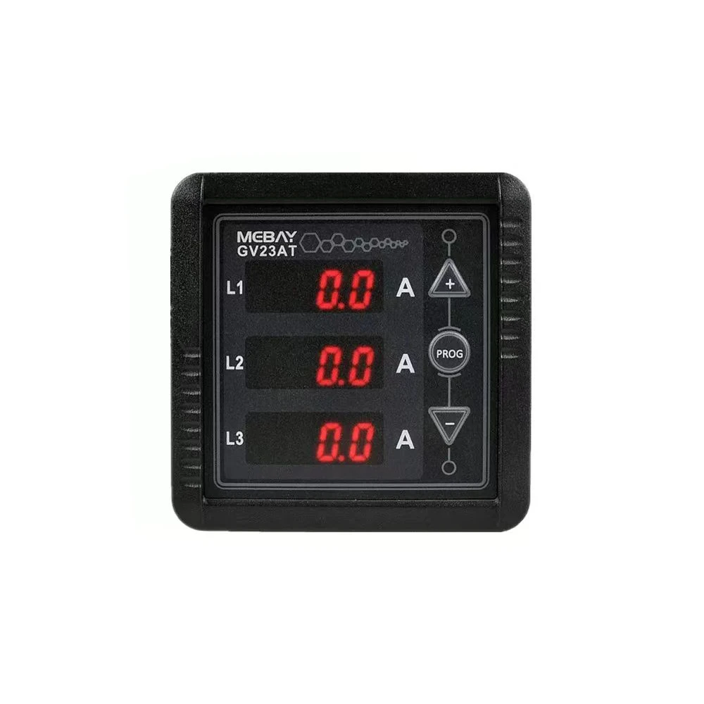 Mebay GV23AT MK2 Generator Set 4-Digit High-Brightness LED Digital Tube Display Measurement Value Three-Phase AC Current Meter