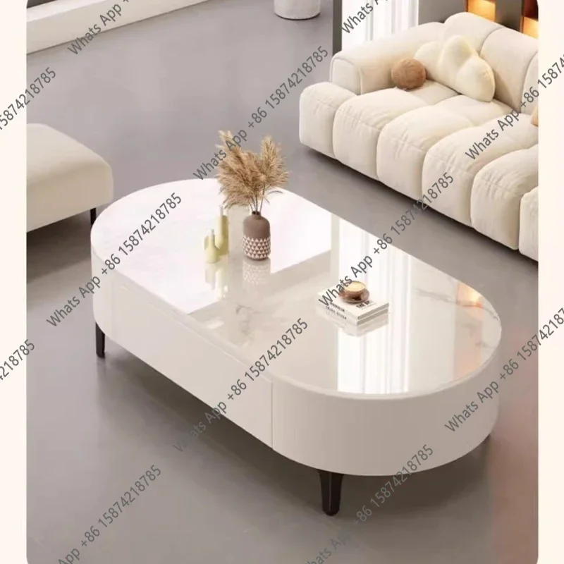 HHxHh Nordic Industrial Computer Coffee Table Service Mesa Auxiliar Salon Furniture Cute Decoration Side Table Decoration Access