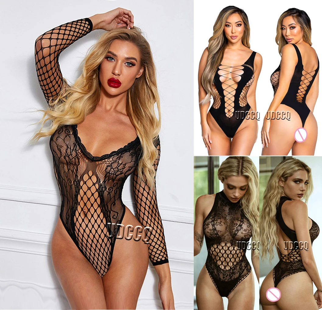 HOT sexual lingerie aldult Chemises Catsuit product underwear women erotic party plus size nightwear buttocks sexy dress for sex