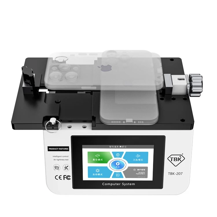 

TBK-207 Intelligent 3 in 1 Air Tightness Tester Device Leak Proof Waterproof Dust Proof Test Machine for iPhone Samsung