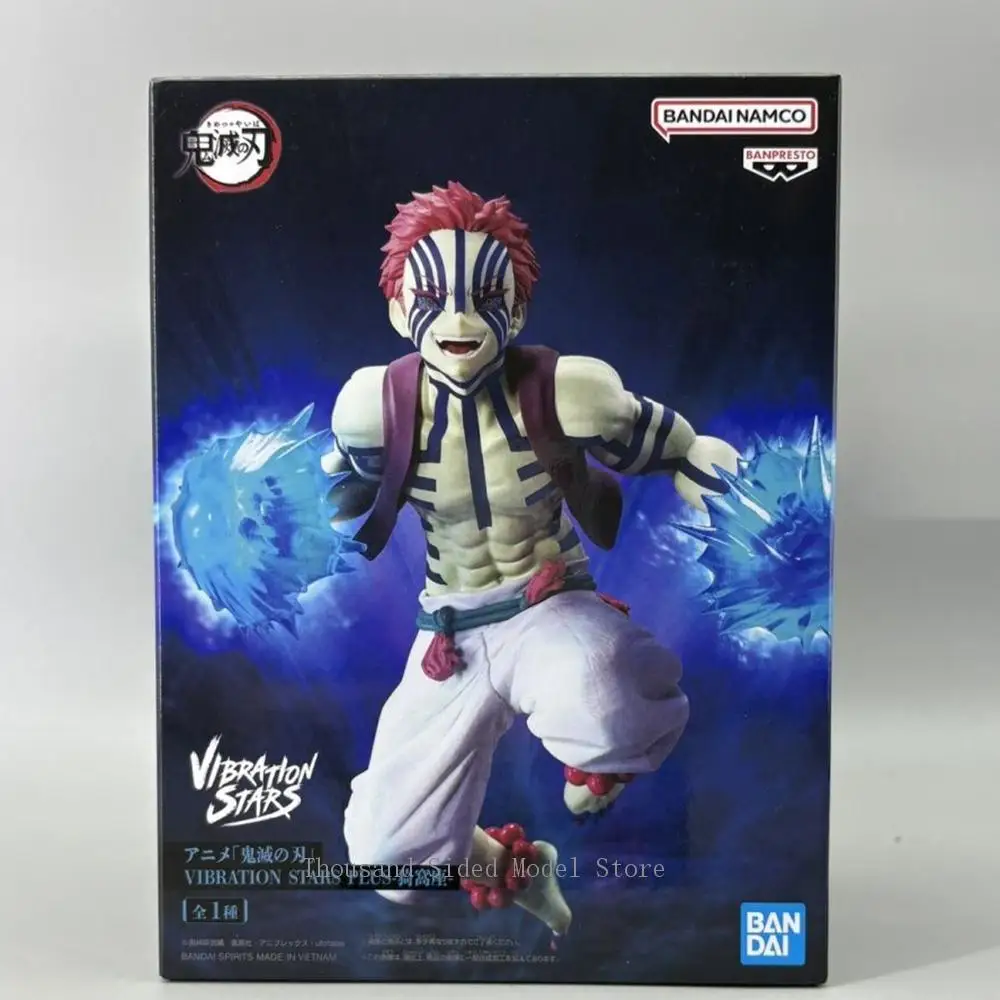 

In Stock Banpresto Demon Slayer: Kimetsu no Yaiba VIBRATION STARS PLUS Akaza 16CM Original Anime Figure Model Collectible Toys
