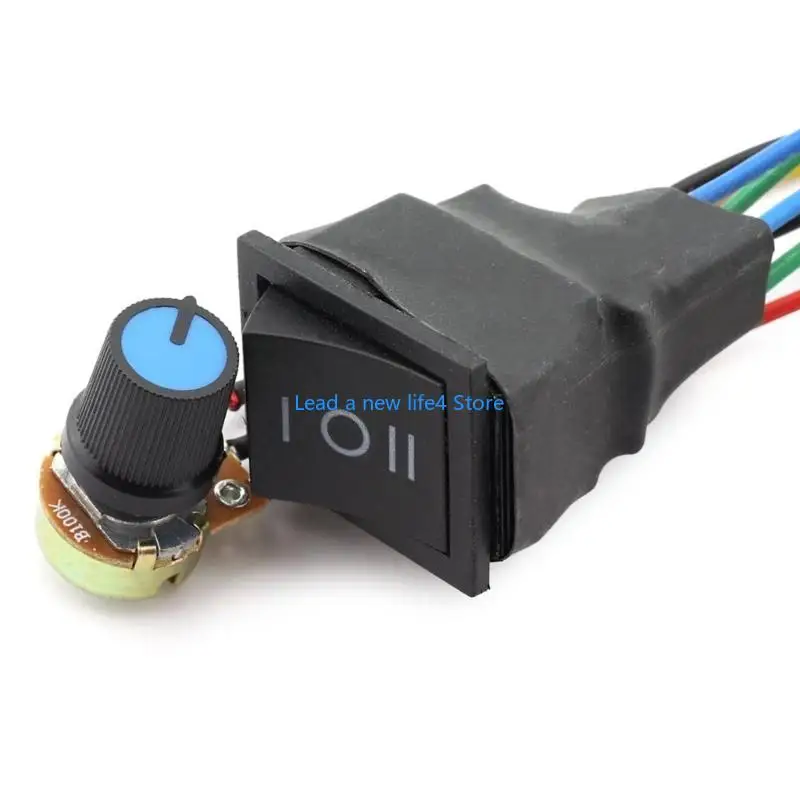 Y55E DC9V-60V 20A DCMOTOR 속도 컨트롤러 조절 가능한 스티어 스티어 총재