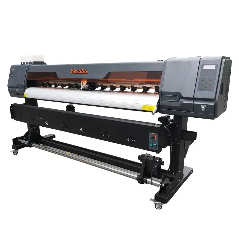 1.8m Inkjet Printers Eco Solvent Printer plotter 6ft Sticker Roll to Roll