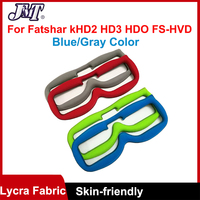 JMT For Fatshark HD2 HD3 HDO FS-HVD FPV Goggles Panel Magic Sponge Eye Mask Pad Replacement Faceplate Lycra Fabric Sponge Gasket