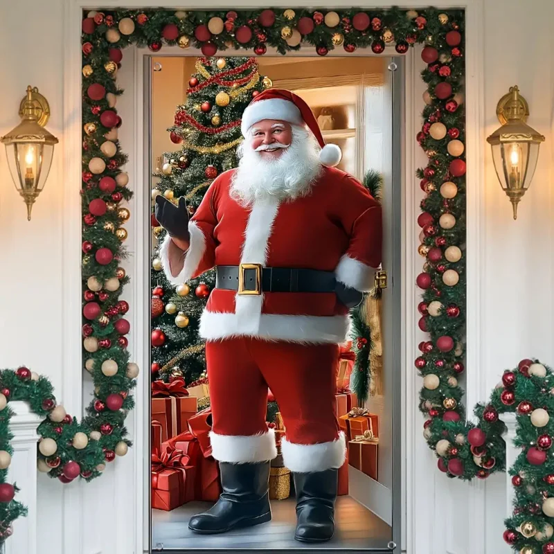 1Pc 2D Flat, Santa … - image