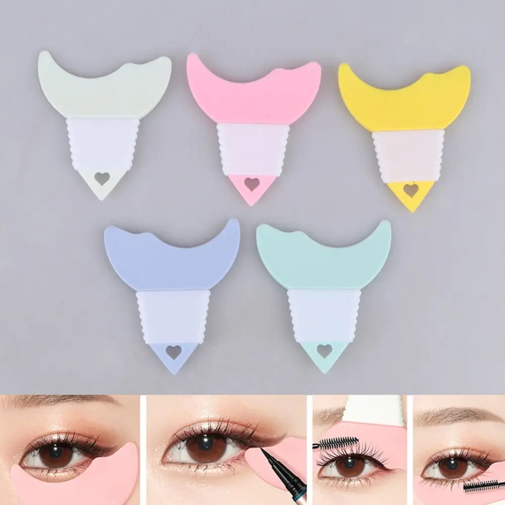 Professional Eyeliner Template Eye Makeup Aid Eyebrow Multi-Function Eye Shadow Baffle Beauty Shaper Eyeliner Stencils Women