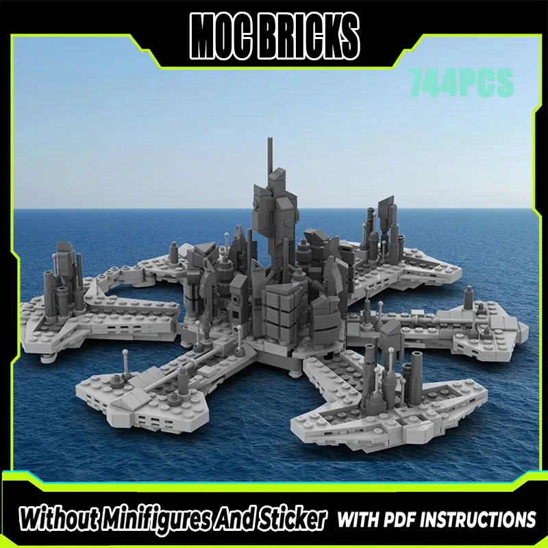 

Moc Building Blocks City of Atlantis mini Technology Modular Bricks Model Gifts Christmas Toys DIY Sets Assembly