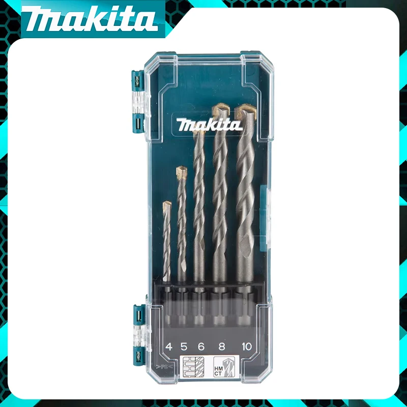 

Makita D-72877 SDS Plus Masonry Drill Bit Carbide Tip Hex Shank Concrete Brick Drilling Power Tool Accessories