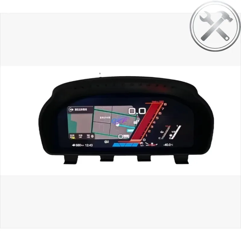 

12.3 Inch LINUX System LCD Digital Dashboard Speedometer Instrument Cluster Auto Modification for 5 3 Series GT F07 F10 F11 F1