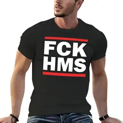 FCK HMS T-Shirt Short sleeve tee essential t shirt shirts graphic blue archive shirts graphic tee men