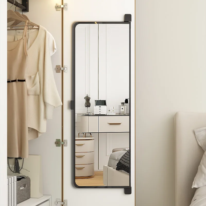 miroir-de-garde-robe-pleine-longueur-invisible-a-montage-sur-porte-coulissant-vers-l'interieur-integre-pliable-et-dissimule