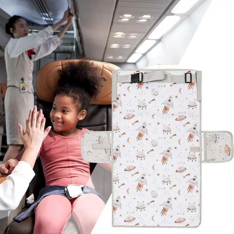 Airplane Seat Extender for Kids Portable Comfortable Toddler Travel Bed Baby Hammock for Sleeping Travel Vacation Festival