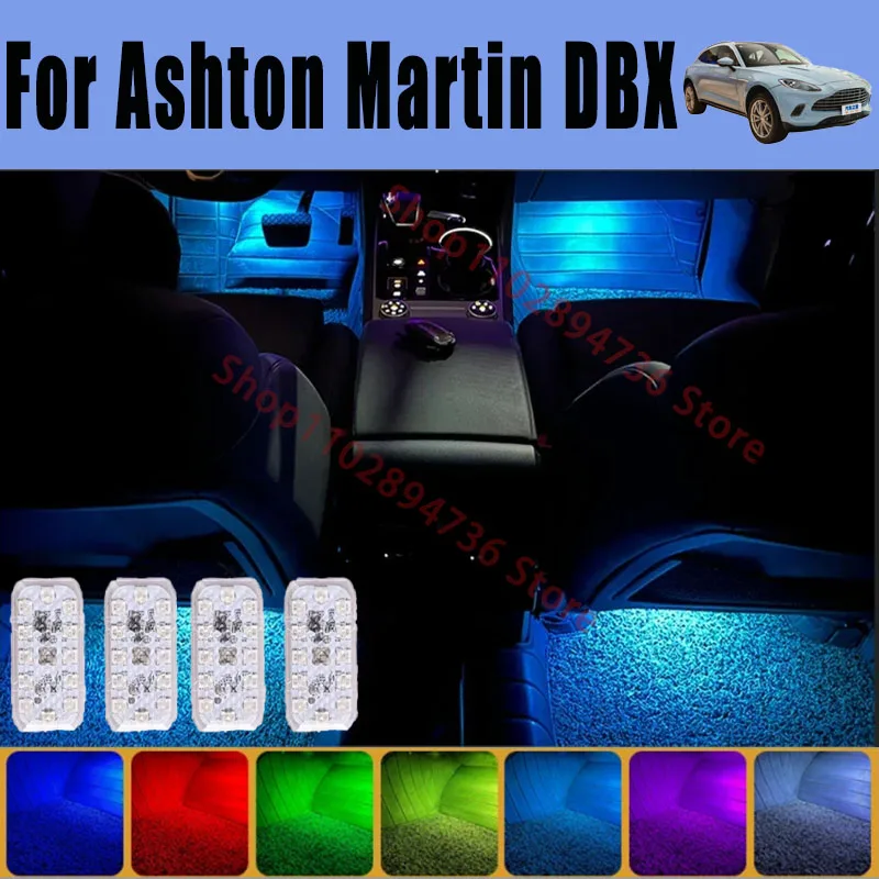 

RGB Footwell Lights Luggage Compartment Car Led HD Seat Lamp For Ashton Martin DBX Car LED Atmosphere Decorative Lamp