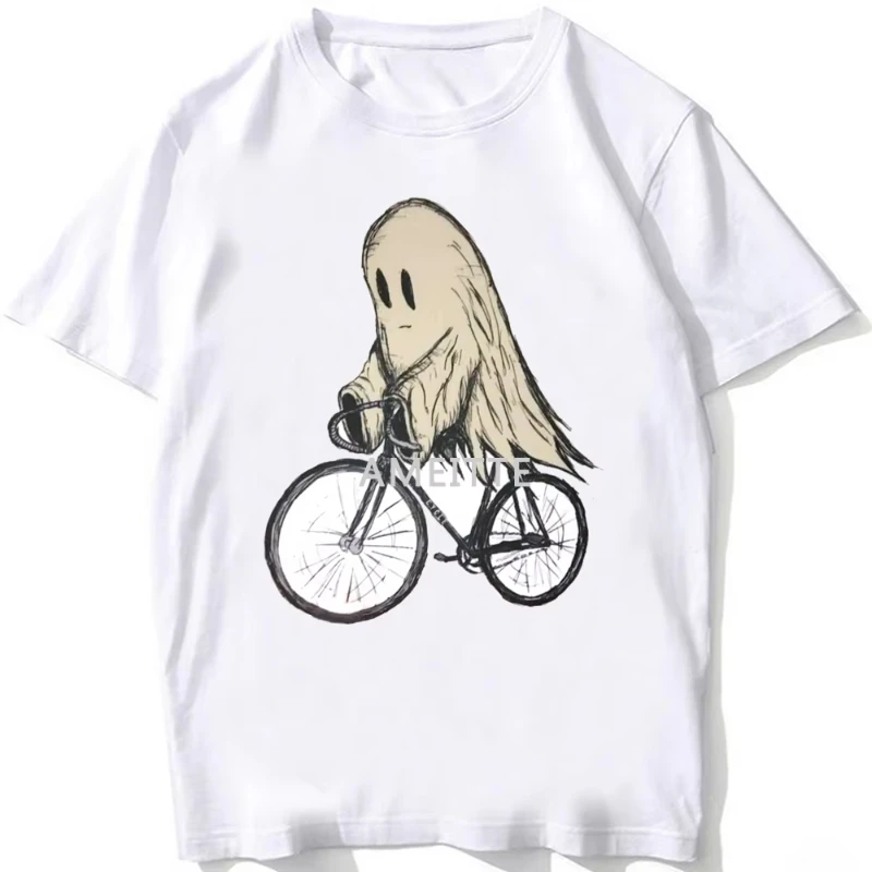 

Summer Pangolin Bike T-Shirt Men Women Funny Cycling Graphic Cotton Short Sleeve Casual Trendy Streetwear​